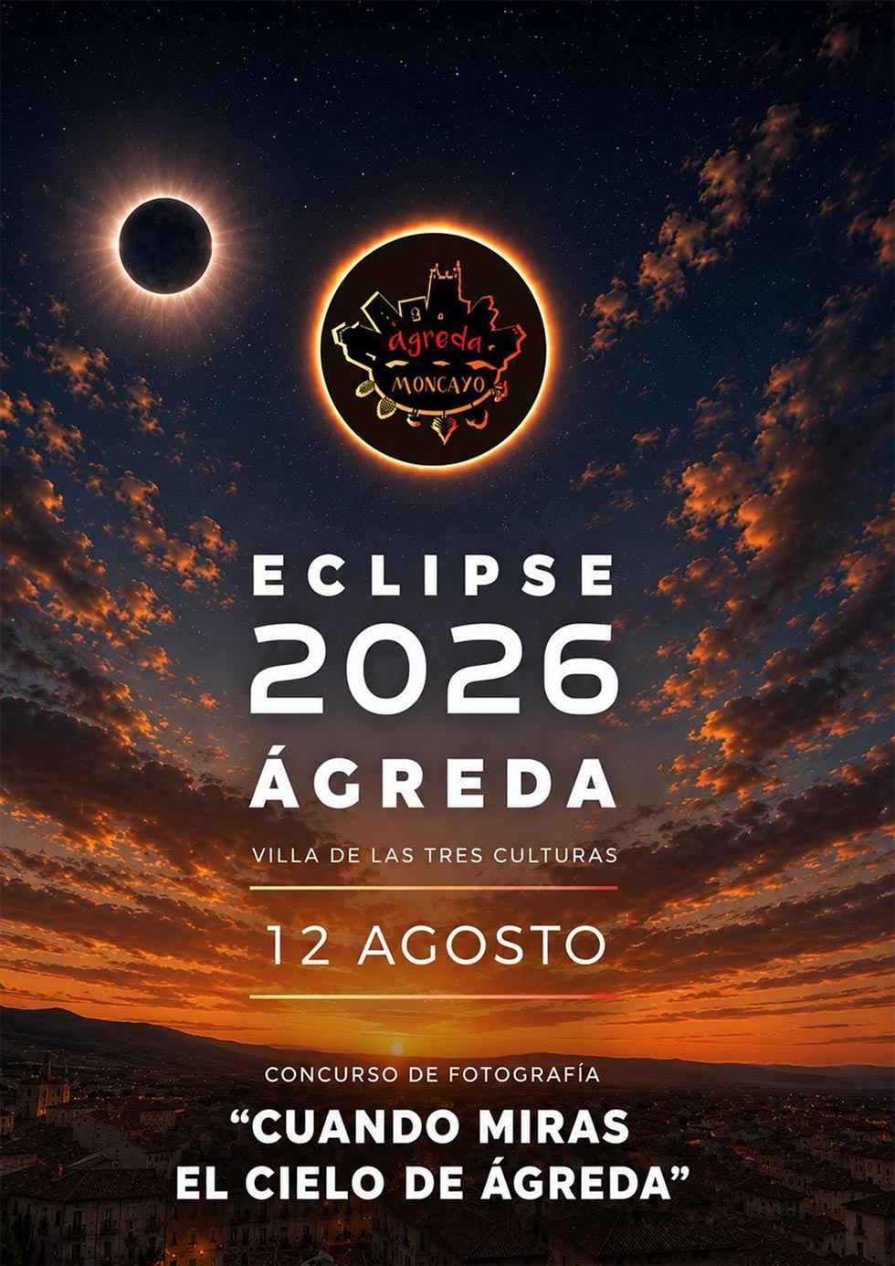 Cartel Actividades Agreda Eclipse